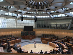 Plenarsaal im Landtag